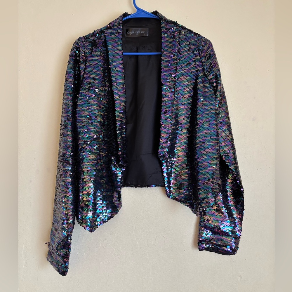 Whyte Eyelash Sequin Jacket